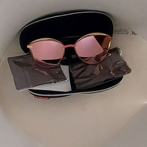 Pink Unisex Sunglasses